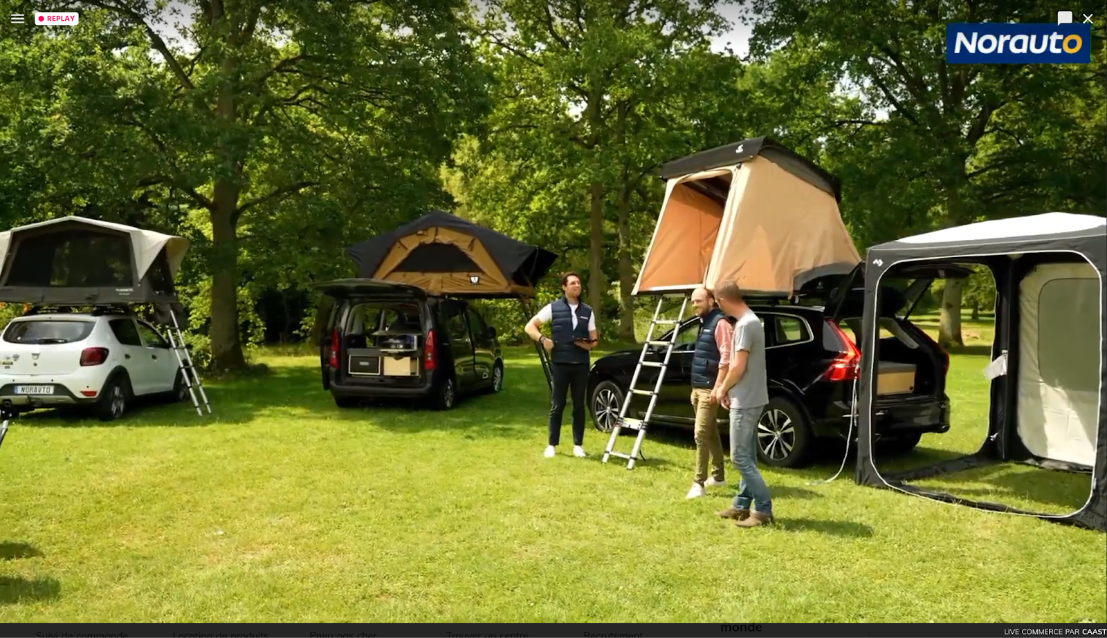 Norauto a misé sur les vans et les solutions de camping en automobile en juin 2023