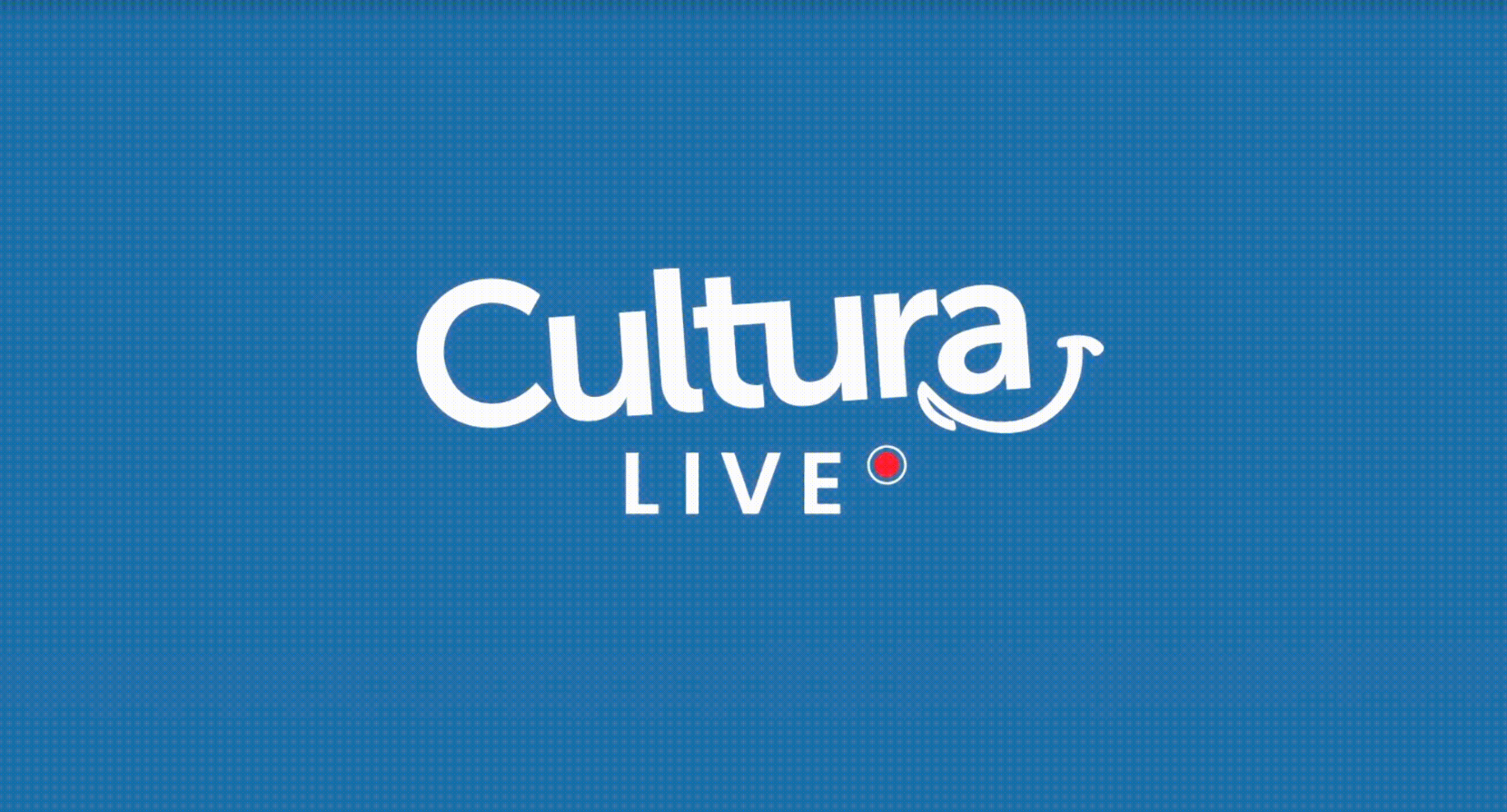 un générique de live shopping de cultura avec le logo et la mention "Live"