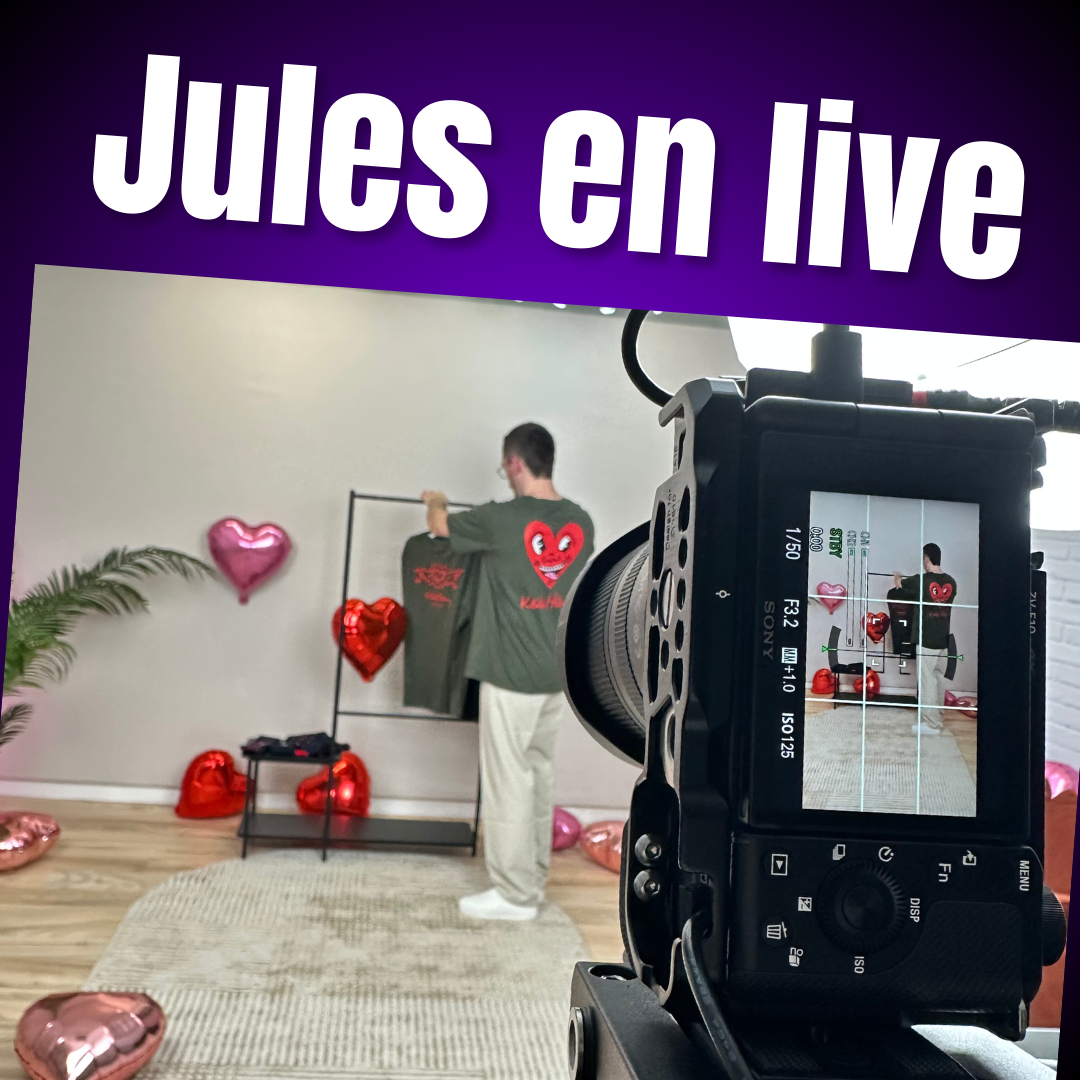 Retour sur notre dernier événement live shopping avec Jules