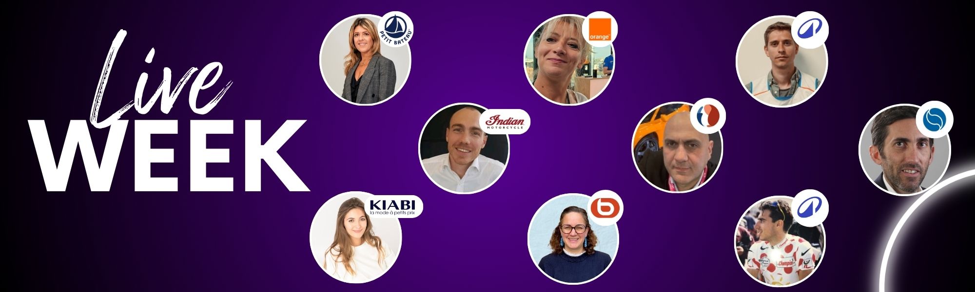 Une semaine en live pour la LIVE WEEK !