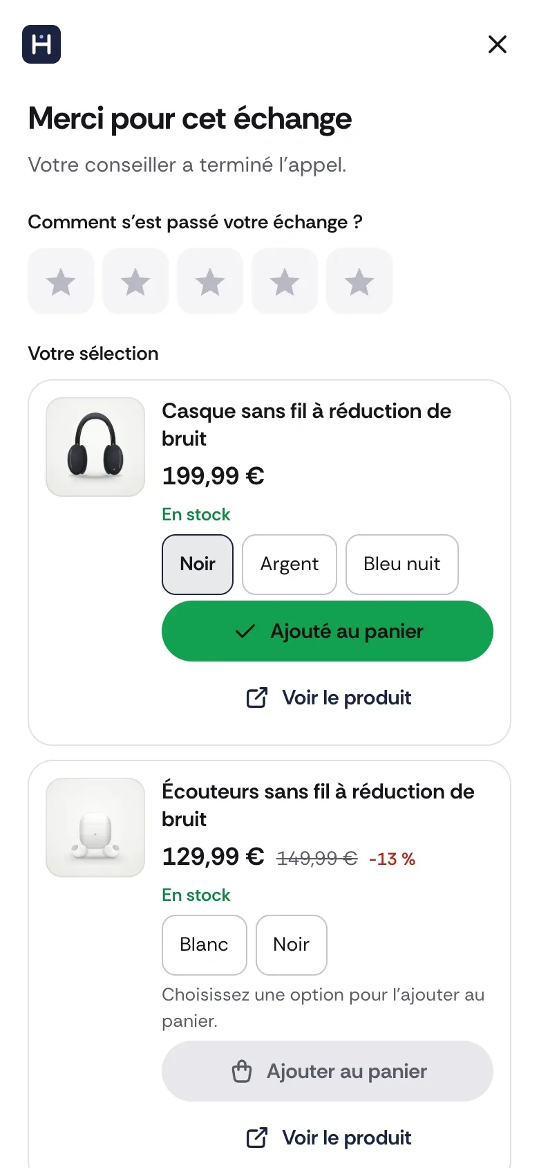 À la fin, il note l’échange et retrouve sa sélection.